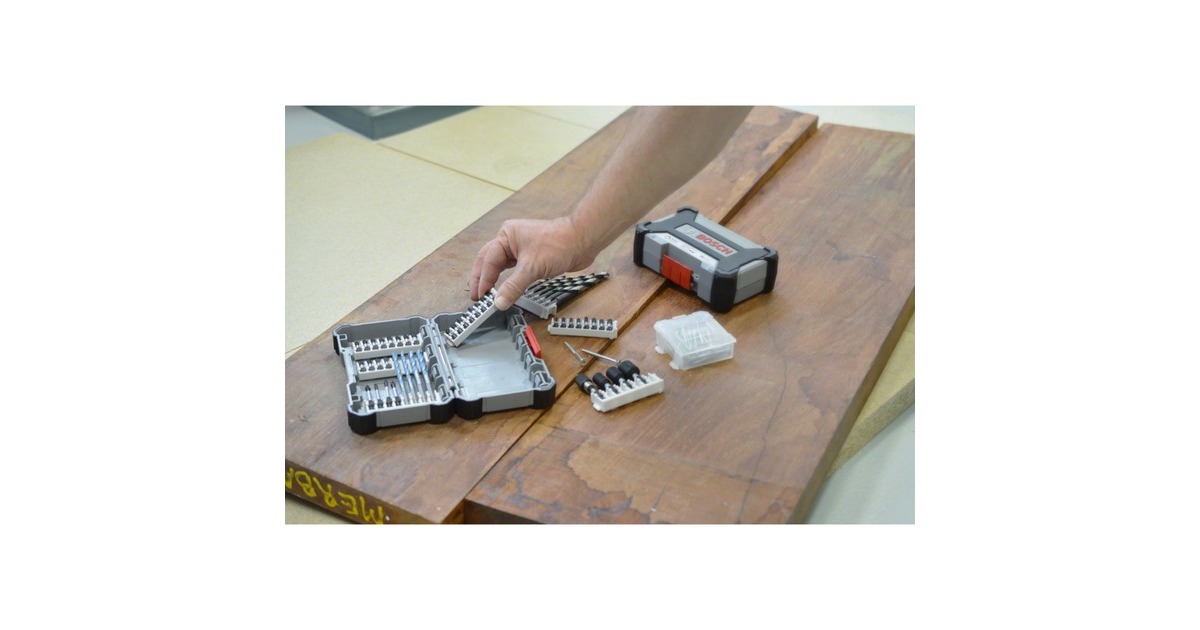 Bosch Pick and Click Impact Control Schrauberbit-Satz TORX, 8-teilig(50mm)