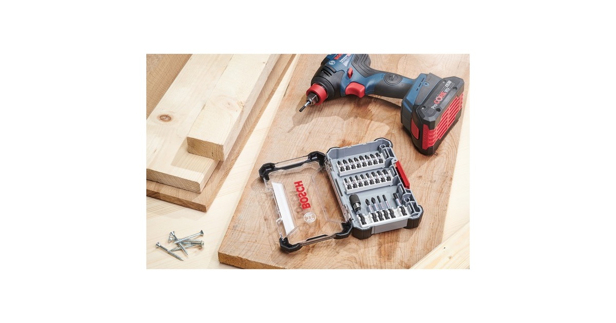 Bosch Pick and Click Impact Control Steckschlüssel- und Schrauberbit-Satz(5-teilig, 50mm)