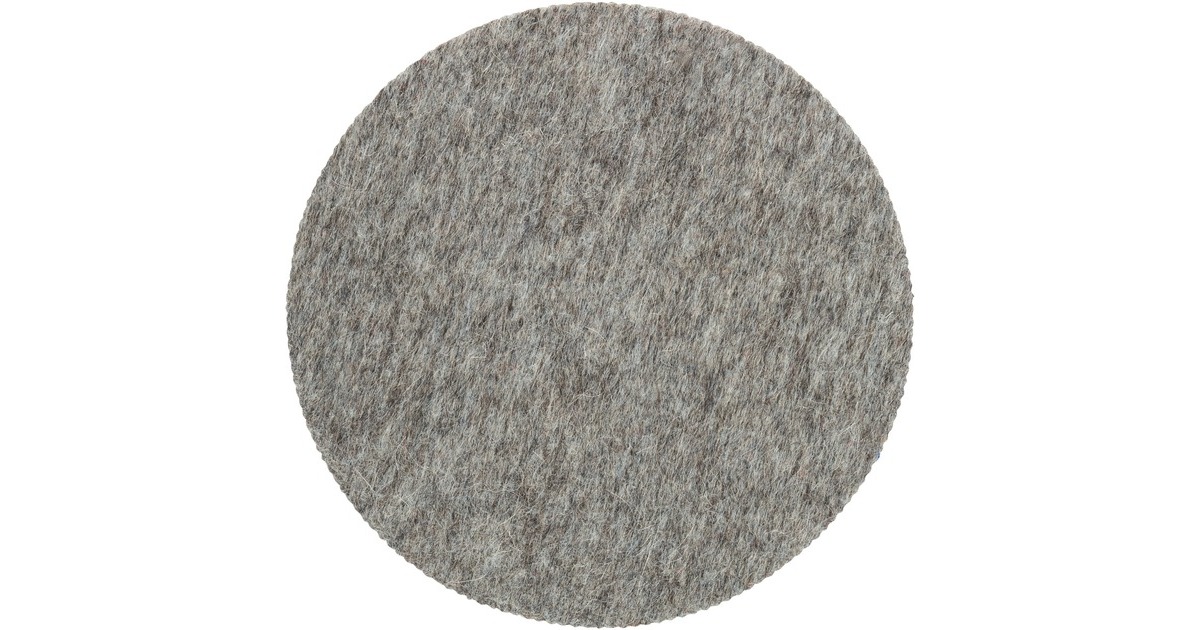 Bosch Polierfilz hart, Ø 128mm, Polierscheibe(5 Stück, für Exzenterschleifer)