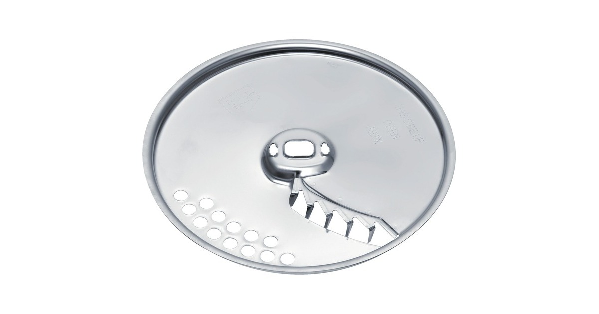Bosch Pommes-Frites-Scheibe MUZ45PS1, Messer(silber, für Küchenmaschine mit Durchlaufschnitzler)