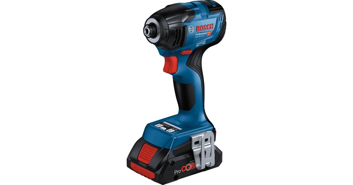 Bosch Profi Set Elektriker 18V: GSR + GDR + GBH + GOP, Werkzeug-Set(blau, 3x Akku ProCORE18V (1x 4,0Ah, 2x 5,5Ah), L-BOXXen)