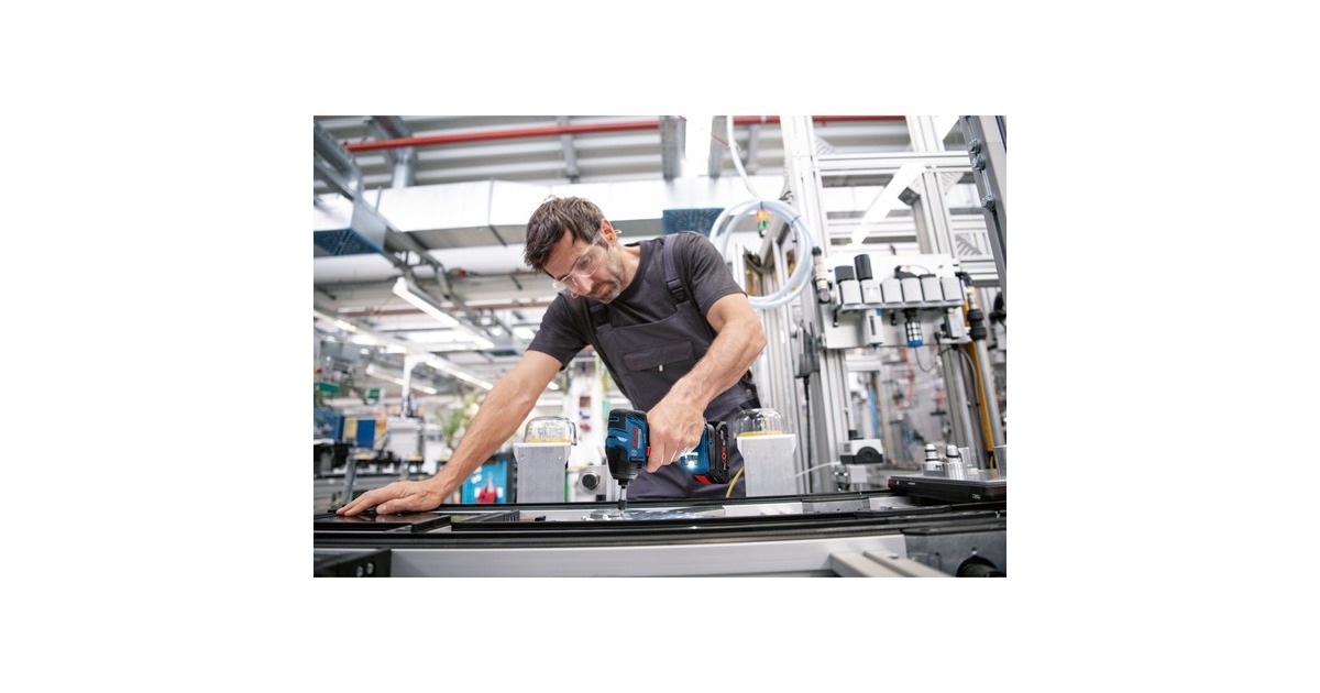 Bosch Profi Set Elektriker 18V: GSR + GDR + GBH + GOP, Werkzeug-Set(blau, 3x Akku ProCORE18V (1x 4,0Ah, 2x 5,5Ah), L-BOXXen)