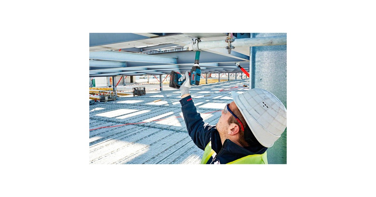 Bosch Profi Set Elektriker 18V: GSR + GDR + GBH + GOP, Werkzeug-Set(blau, 3x Akku ProCORE18V (1x 4,0Ah, 2x 5,5Ah), L-BOXXen)