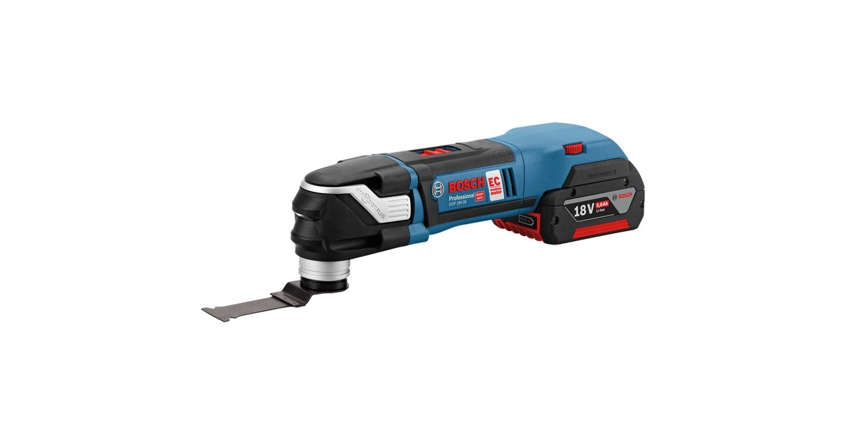 Bosch Profi Set Elektriker 18V: GSR + GDR + GBH + GOP, Werkzeug-Set(blau, 3x Akku ProCORE18V (1x 4,0Ah, 2x 5,5Ah), L-BOXXen)