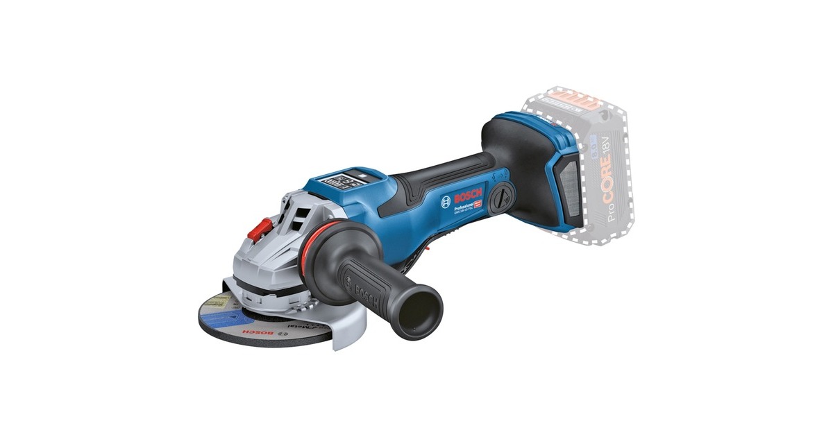 Bosch Profi Set Metall 18V: GSR 18V-90C + GWS 18V-15 PSC + GKM 18V-50 + GGS 18V-23 PLC, Werkzeug-Set(blau, 1x Akku ProCORE18V 4,0Ah, 2x Akku ProCORE18V 5,5Ah, L-BOXX)