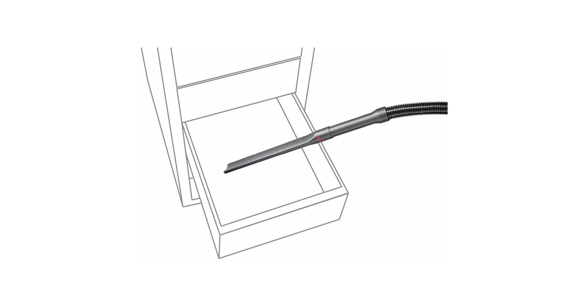 Bosch Profi-Zubehör-Set für Akku-Sauger BCH6 Athlet, Düse(schwarz, 5-teilig)