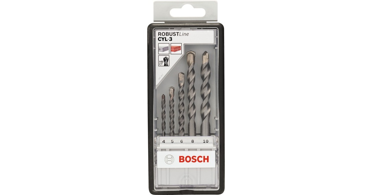 Bosch RobustLine Betonbohrer-Satz Silver Percussion, 5-teilig
