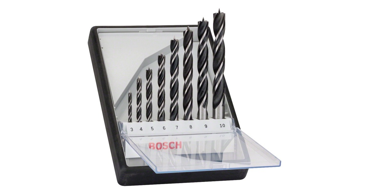 Bosch Robust-Bohrer Set, 5-teilig, mit I-Rack, Bohrer- & Bit-Satz(i-BOXX 53)