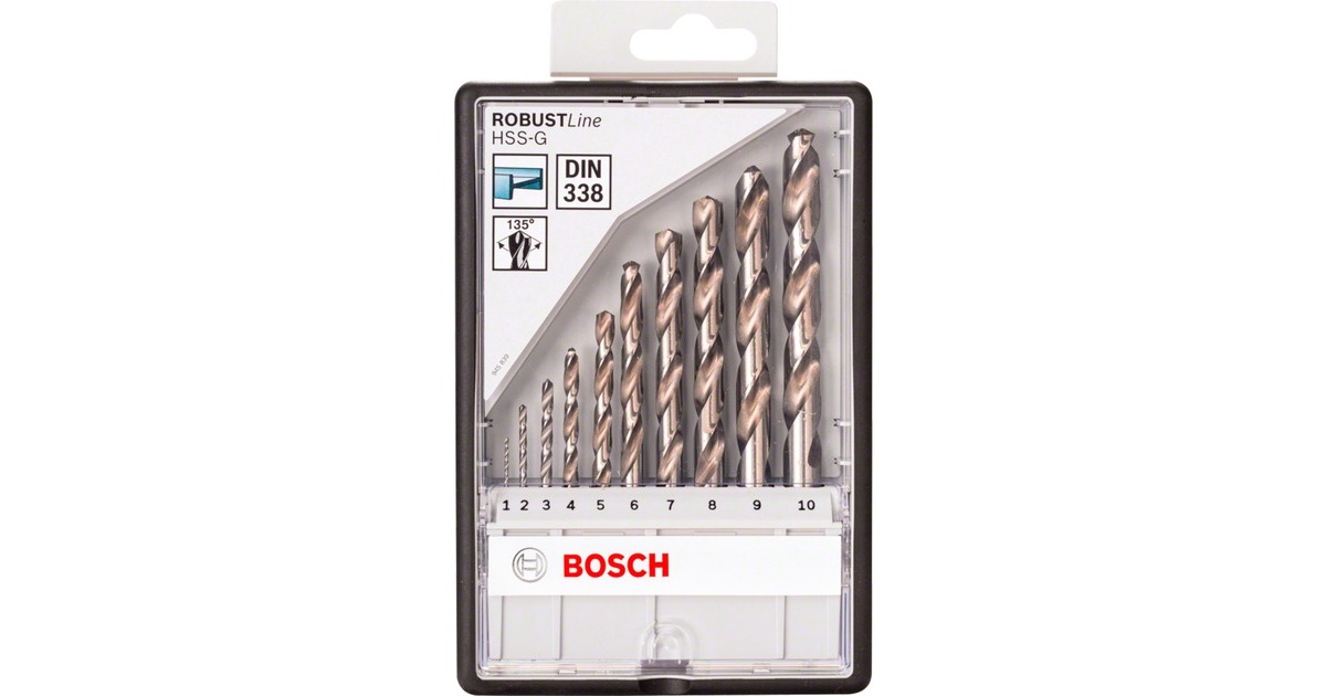 Bosch Robust-Bohrer Set, 5-teilig, mit I-Rack, Bohrer- & Bit-Satz(i-BOXX 53)