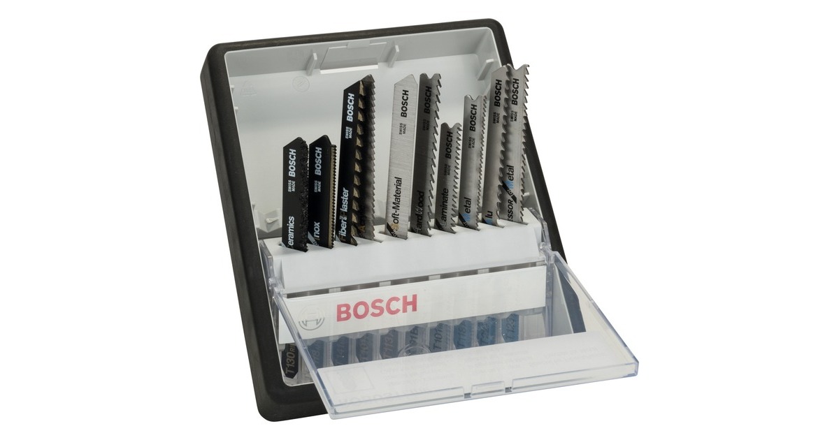 Bosch Robust Line Stichsägeblatt-Satz Expert, 10-teilig