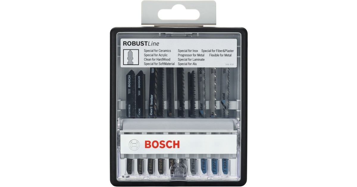 Bosch Robust Line Stichsägeblatt-Satz Expert, 10-teilig
