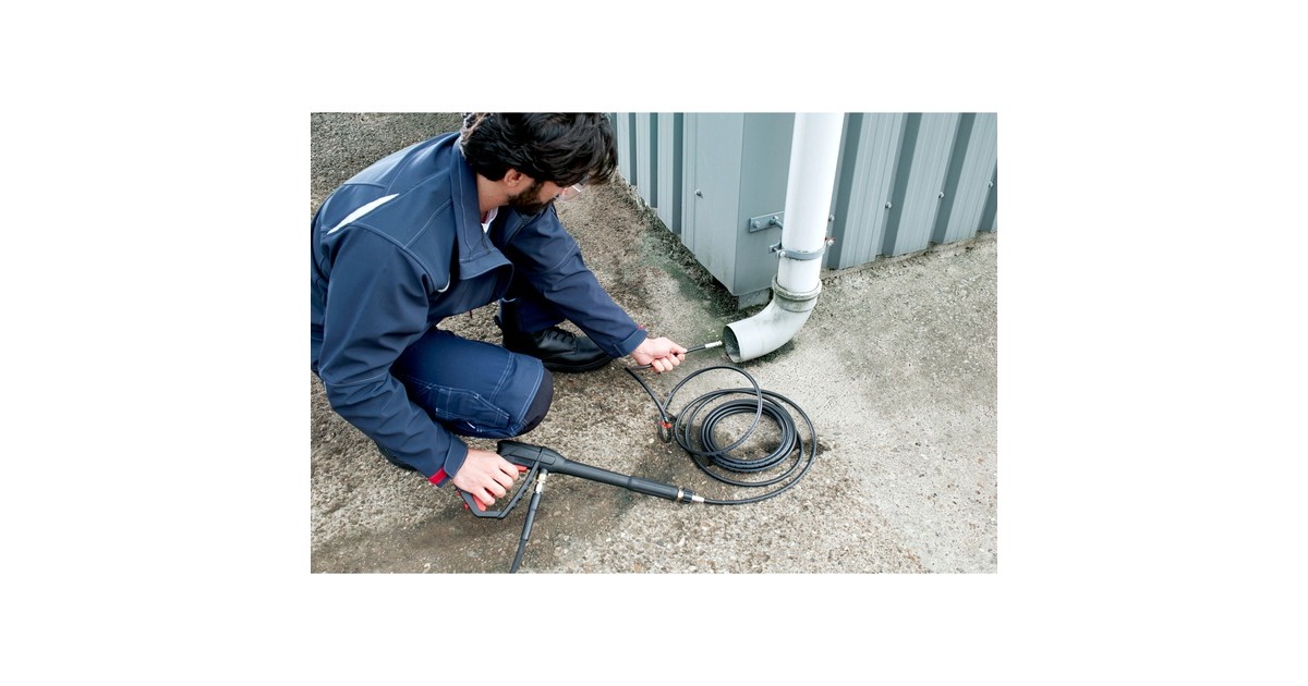 Bosch Rohrreiniger (8 Meter) Professional, Düse(schwarz, für GHP 5-55 / 5-65 (X) / 500X)