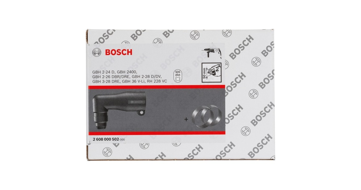 Bosch SDS Plus-Winkelbohrkopf, für Bohrhämmer, Bohrfutter(schwarz)
