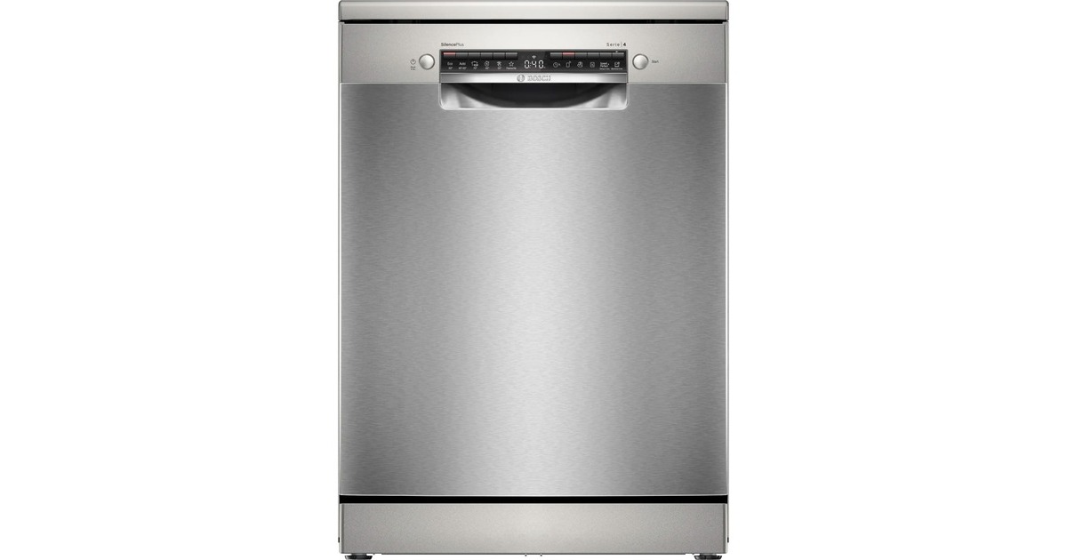 Bosch SMS4EMI24E Serie 4, Spülmaschine(silber/inox, 60 cm, Home Connect)