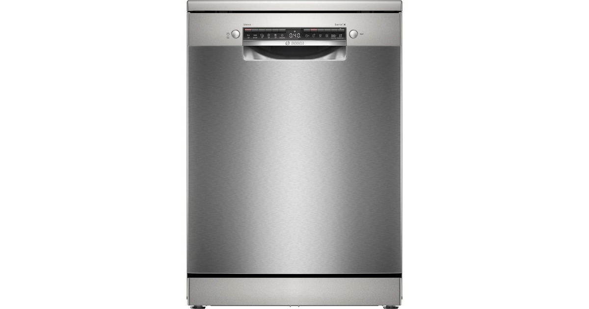 Bosch SMS4HVI00E Serie 4, Spülmaschine(silber/inox, 60 cm, Home Connect)