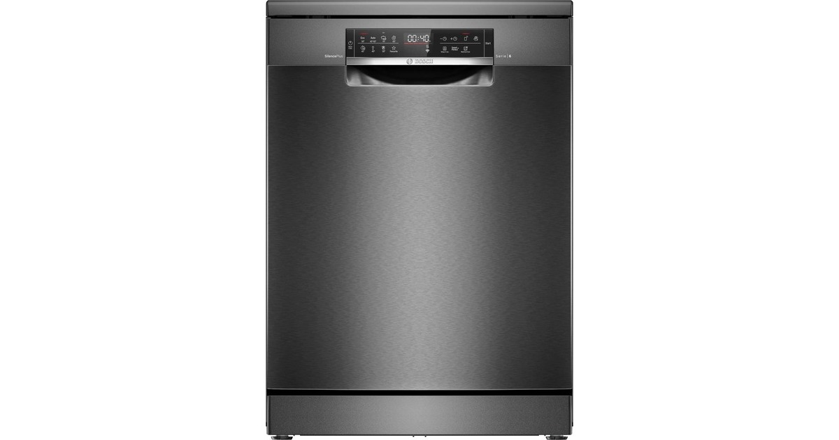 Bosch SMS6ECC00E Serie 6, Spülmaschine(edelstahl (dunkel)/inox, 60 cm, Home Connect)