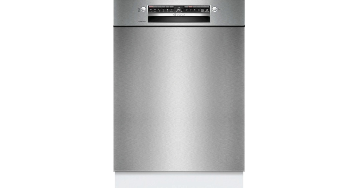 Bosch SMU4EAS24E Serie 4, Spülmaschine(silber/edelstahl, 60 cm, Home Connect)