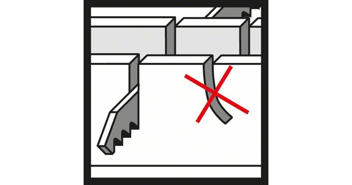 Bosch Säbelsägeblatt S 1226 CHF Heavy for Metal, 5 Stück(Länge 300mm)