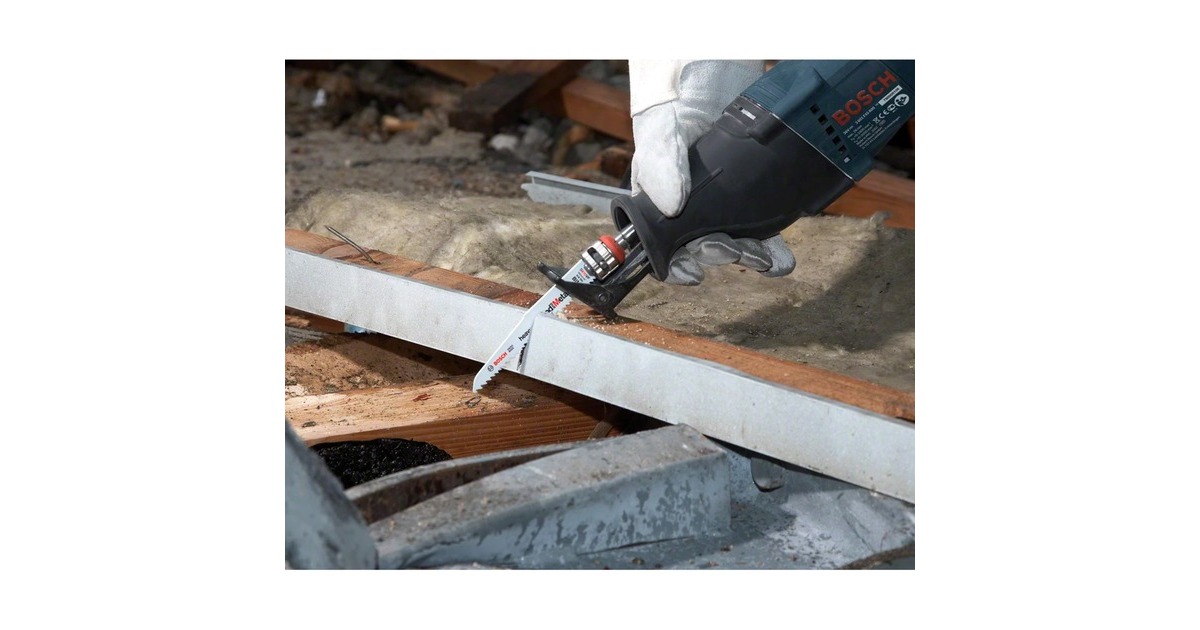 Bosch Säbelsägeblatt S 610 DF Heavy for Wood and Metal, 5 Stück(Länge 150mm)