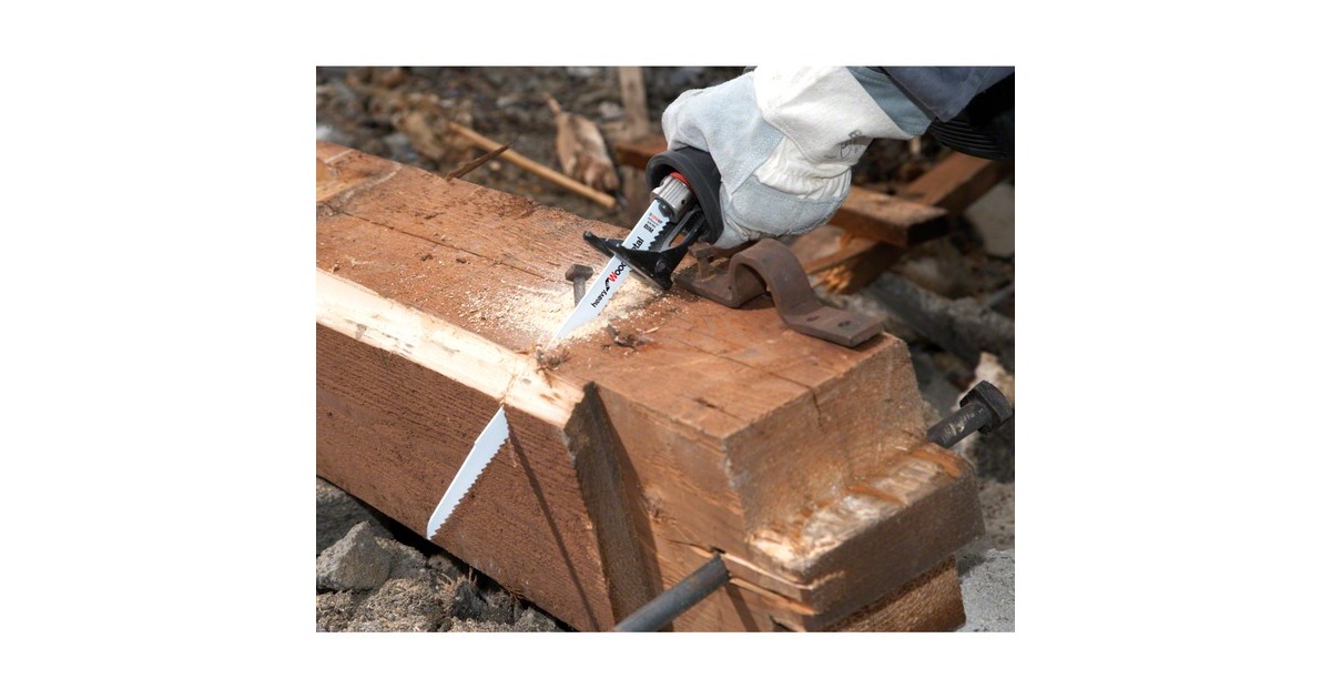 Bosch Säbelsägeblatt S 611 DF Heavy for Wood and Metal, 2 Stück(Länge 150mm)