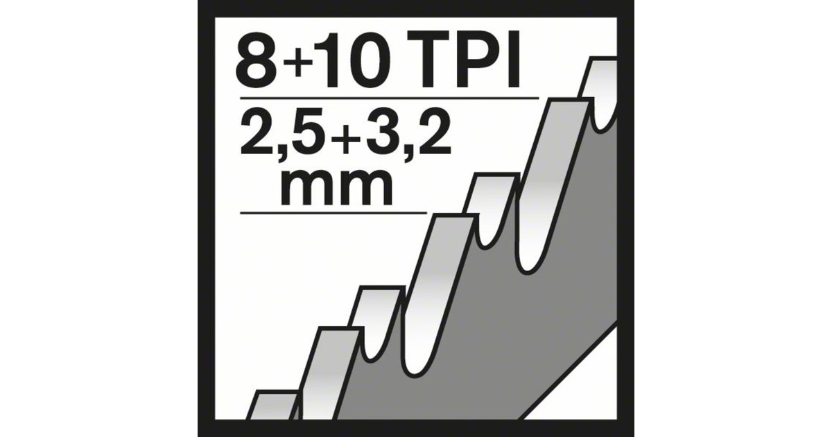 Bosch Säbelsägeblatt S 920 CF Heavy for Metal, 5 Stück(Länge 150mm)