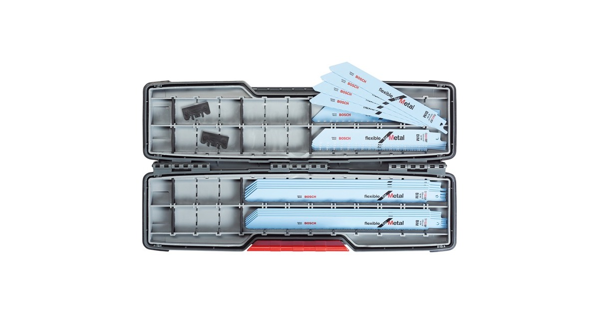 Bosch Säbelsägeblatt-Satz Flexible for Metal, 20-teilig(in ToughBox)