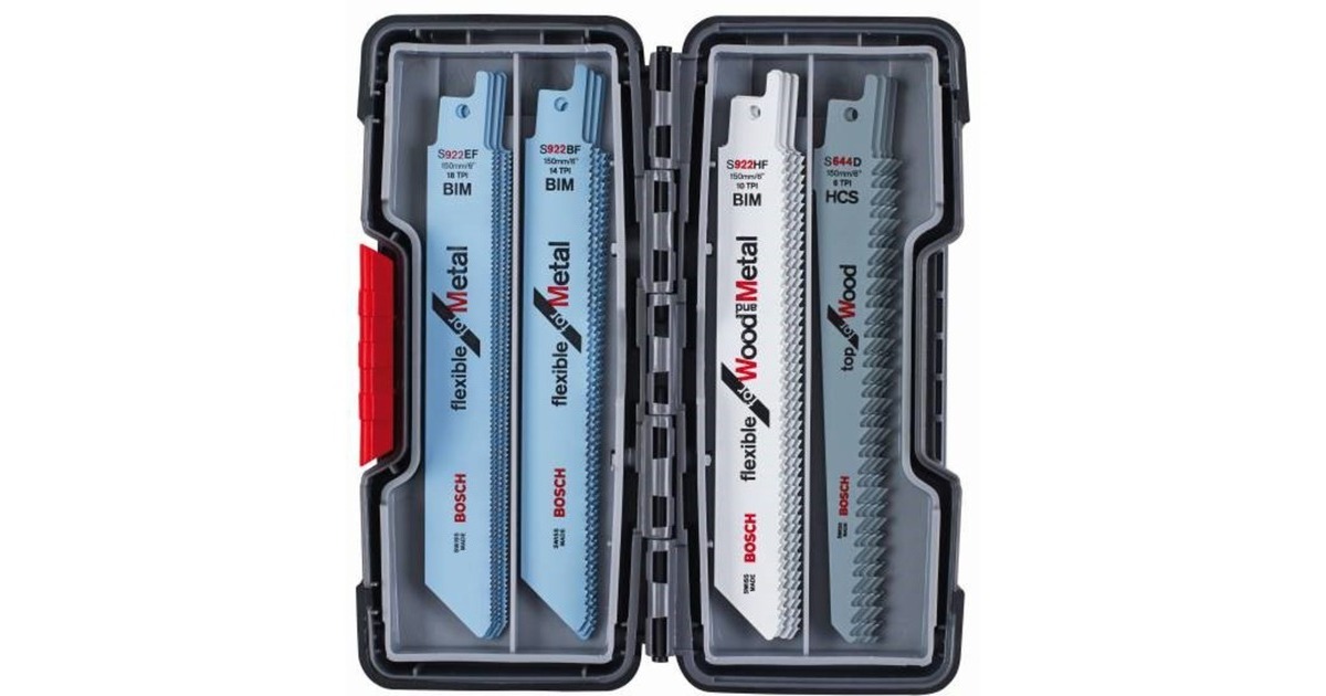 Bosch Säbelsägeblatt-Satz Wood and Metal, 20-teilig(in Toughbox)