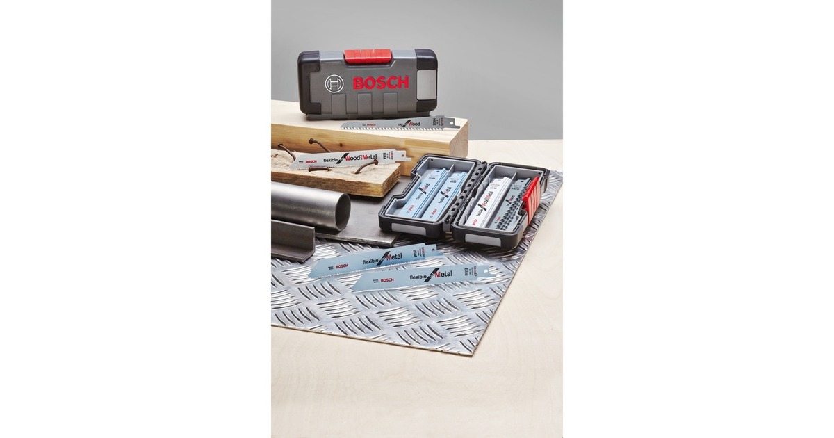 Bosch Säbelsägeblatt-Satz Wood and Metal, 20-teilig(in Toughbox)