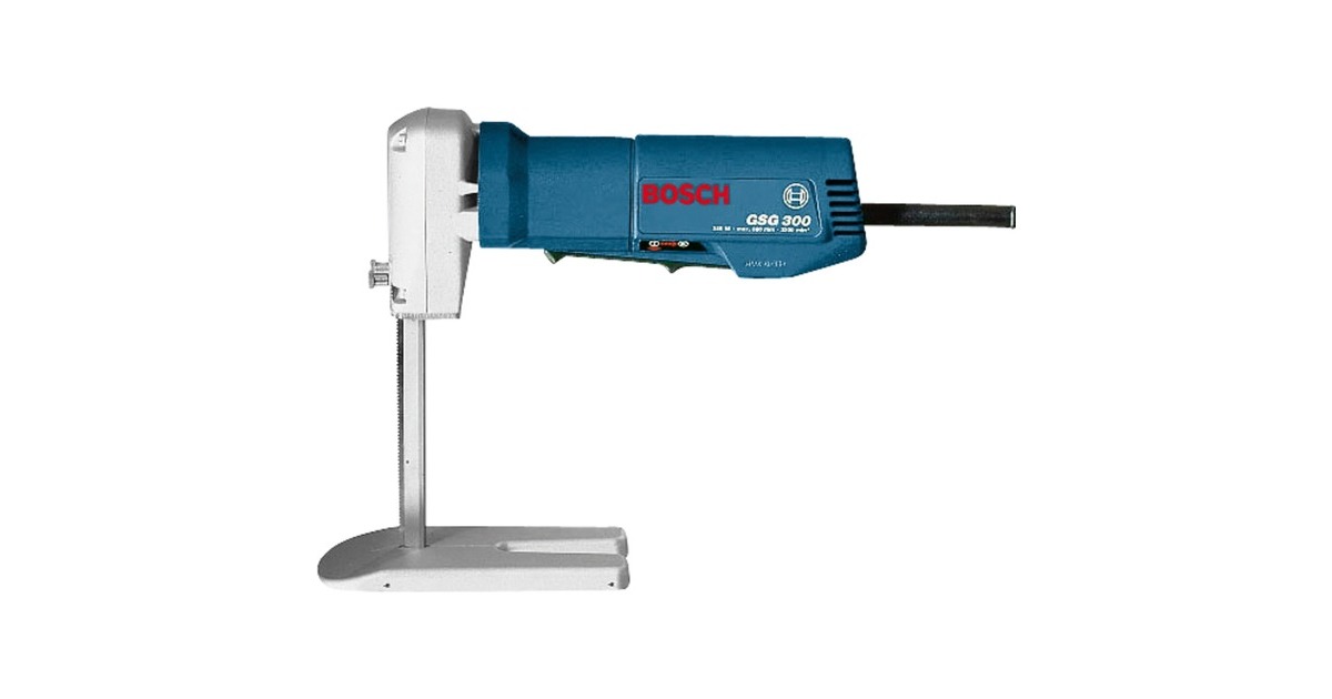 Bosch Schaumstoffsäge GSG 300 Professional, Stichsäge(blau/schwarz, 350 Watt)