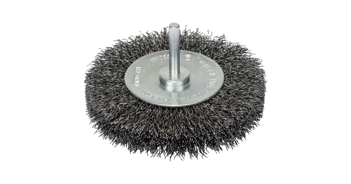 Bosch Scheibenbürste Ø 100mm, gewellter Draht(für Bohrmaschinen)