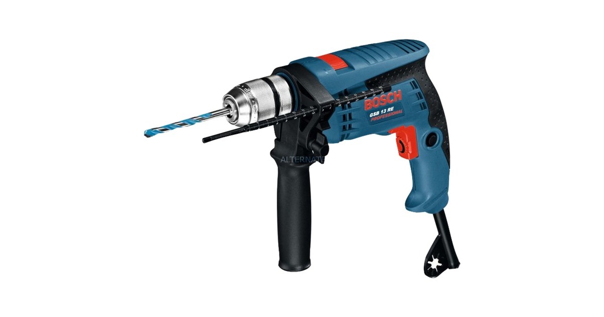 Bosch Schlagbohrmaschine GSB 13 RE Professional(blau/schwarz, 600 Watt) Bosch Schlagbohrmaschine GSB 13 RE Professional(blau/schwarz, 600 Watt)