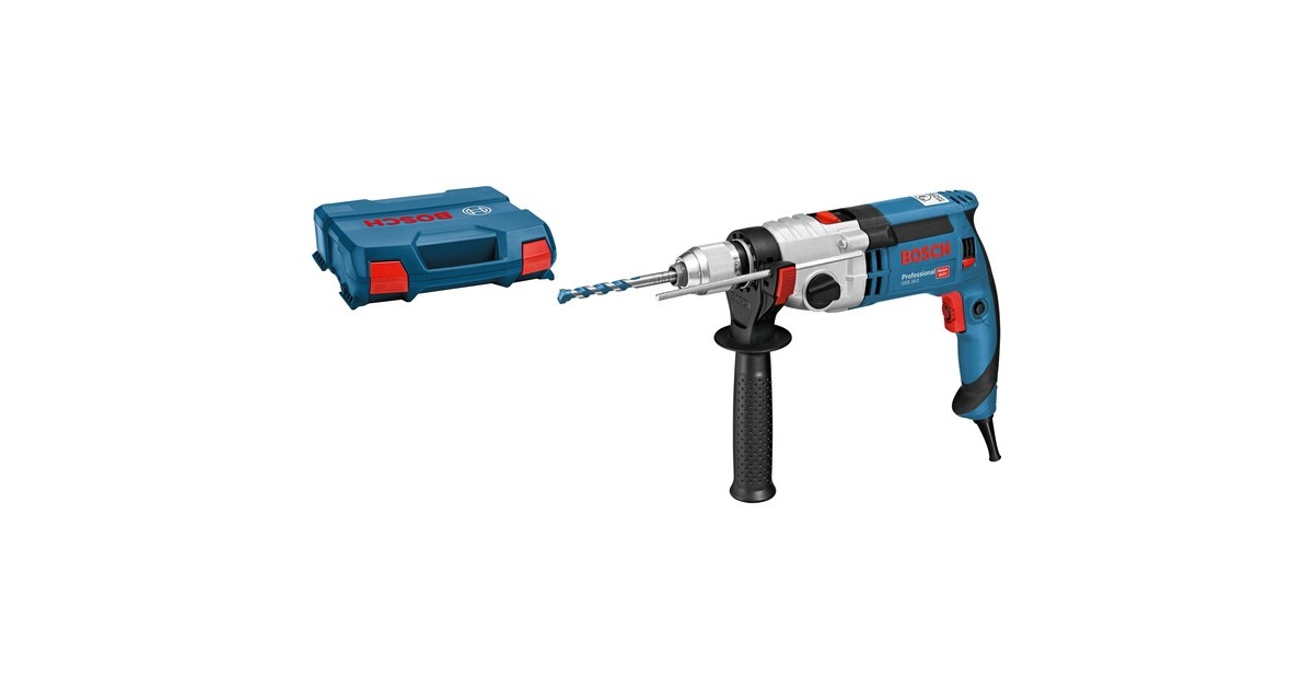 Bosch Schlagbohrmaschine GSB 24-2 Professional(blau/schwarz, 1.100 Watt, L-Case) Bosch Schlagbohrmaschine GSB 24-2 Professional(blau/schwarz, 1.100 Watt, L-Case)