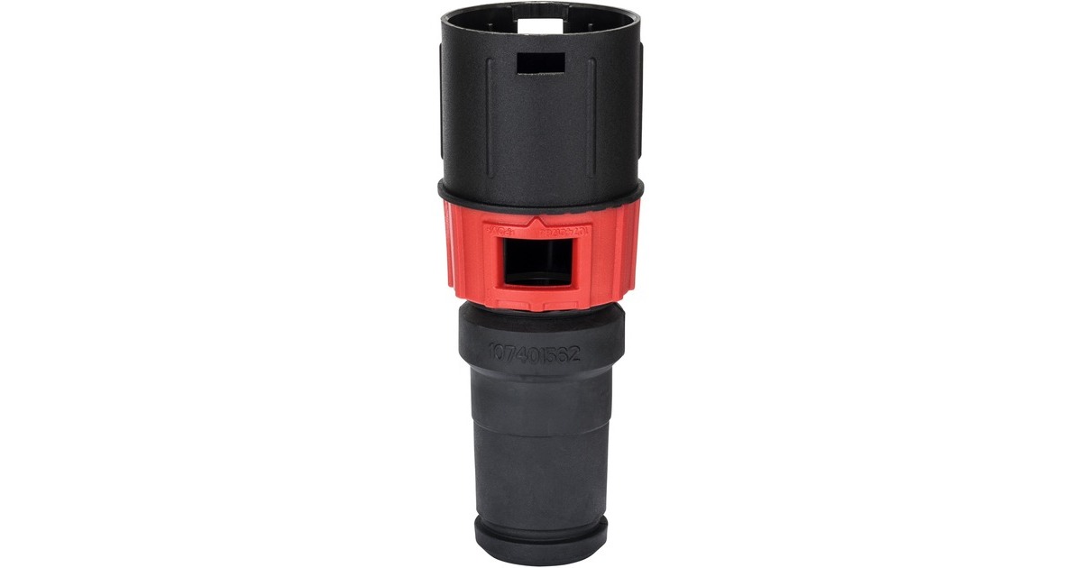 Bosch Schlauchmuffe für GAS 15 L / 1200 L, Adapter(schwarz/rot)