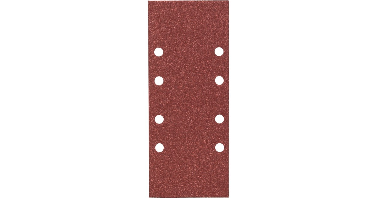 Bosch Schleifblatt 93 x 230mm, K80(25 Stück, für Schwingschleifer)