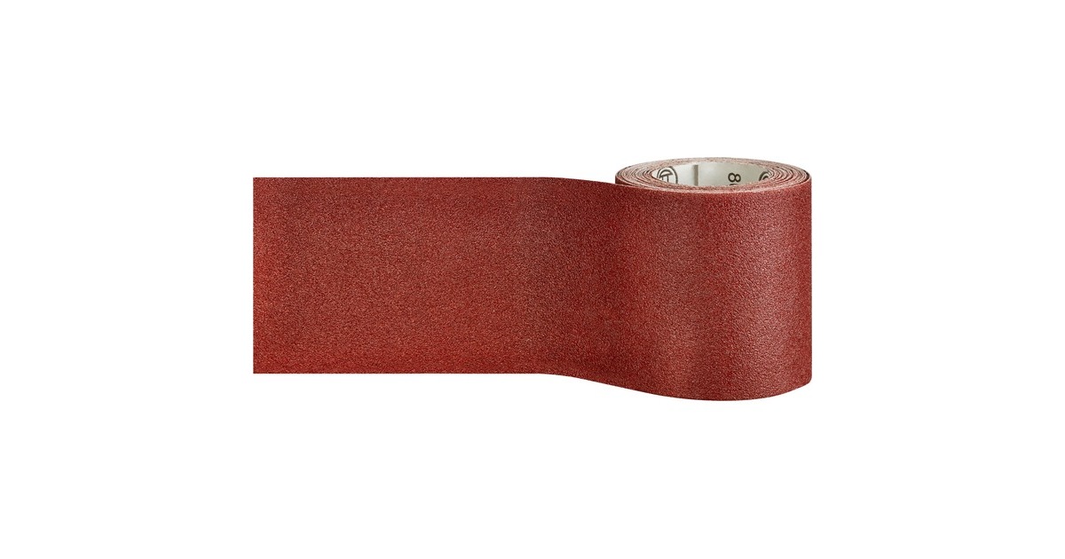 Bosch Schleifblatt C410 Standard for Wood and Paint, 93mm, K120(5 Meter Rolle, zum Handschleifen)