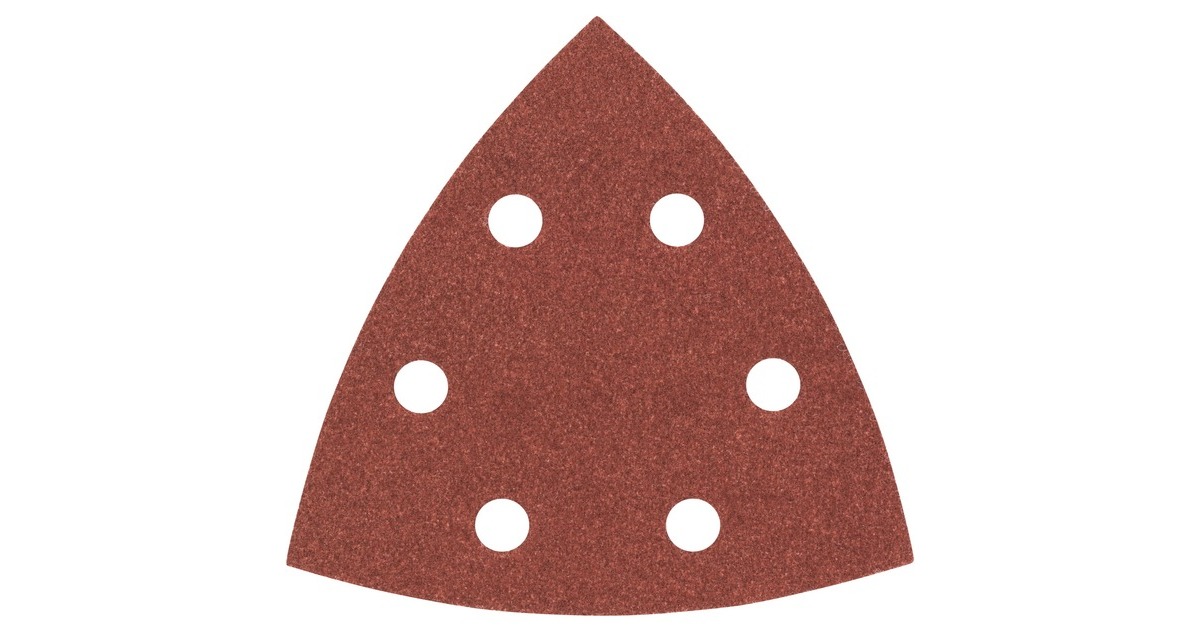 Bosch Schleifblatt Delta 93mm, K180(25 Stück)