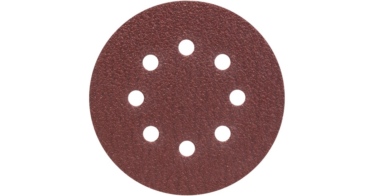 Bosch Schleifblatt-Set Exzenter, Ø 125mm, K40(25 Stück, für Exzenterschleifer)