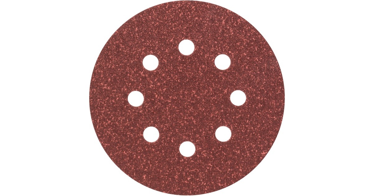 Bosch Schleifblatt-Set Exzenter, Ø 125mm, K60(25 Stück, für Exzenterschleifer)