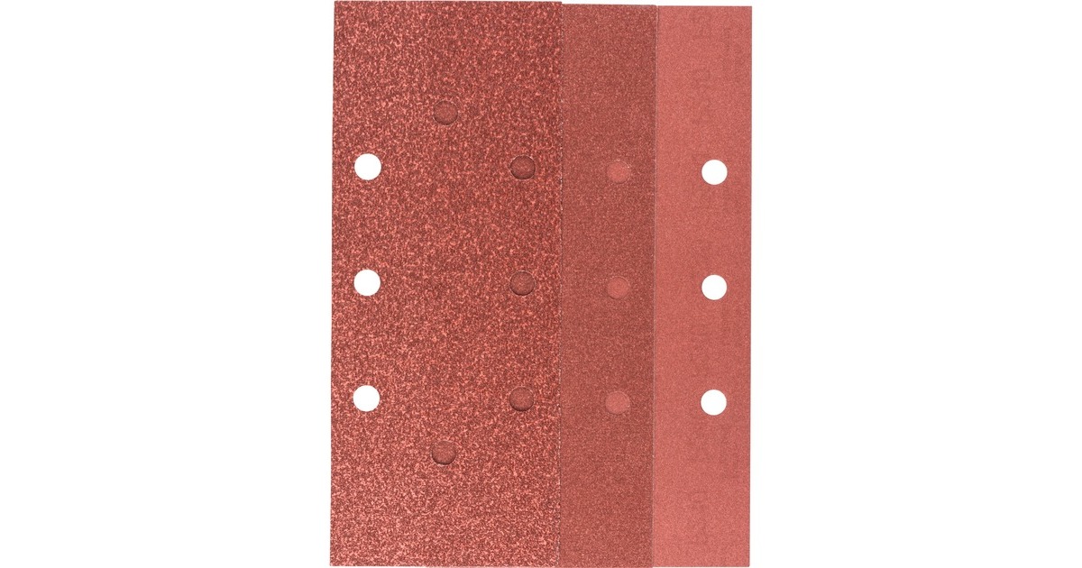 Bosch Schleifblatt-Set für Schwingschleifer, 25-teilig(P60 / 80 / 120 / 240)