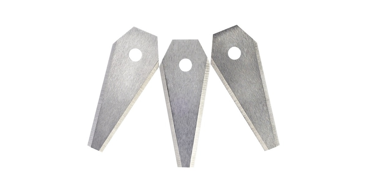 Bosch Schneidmesser für Mähroboter Indego, 3 Stück, Ersatzmesser