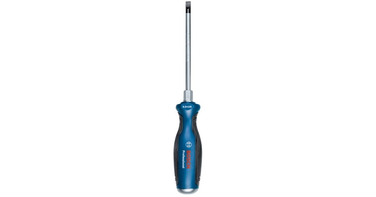 Bosch Schraubendreher SL 6,5 x 125 Professional(blau/schwarz, mit Schlagkappe)