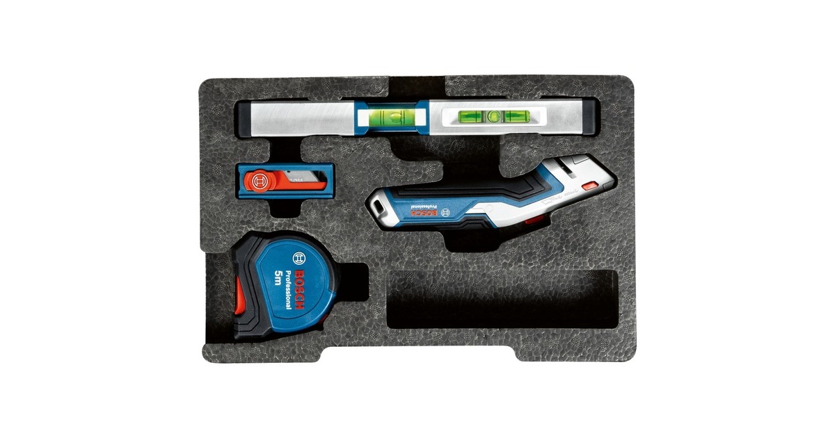 Bosch Schraubendreher- und Handwerkzeug-Set, 19-teilig, Zangen-Set(blau, L-BOXX 102)