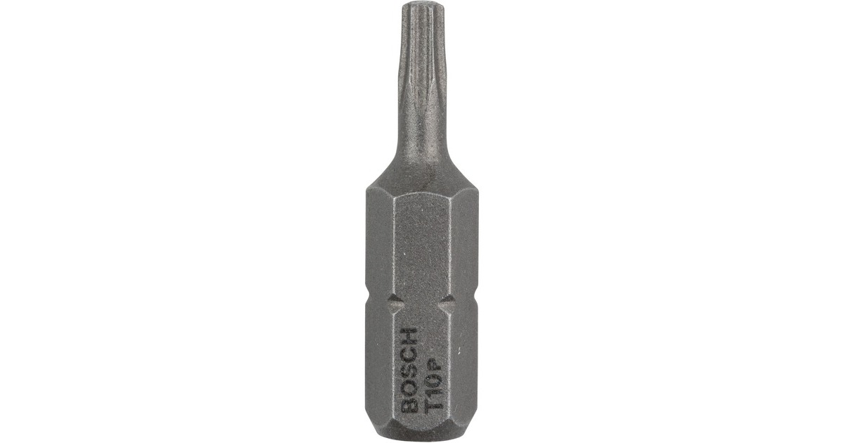 Bosch Schrauberbit Extra-Hart, T10, 25mm, 3 Stück