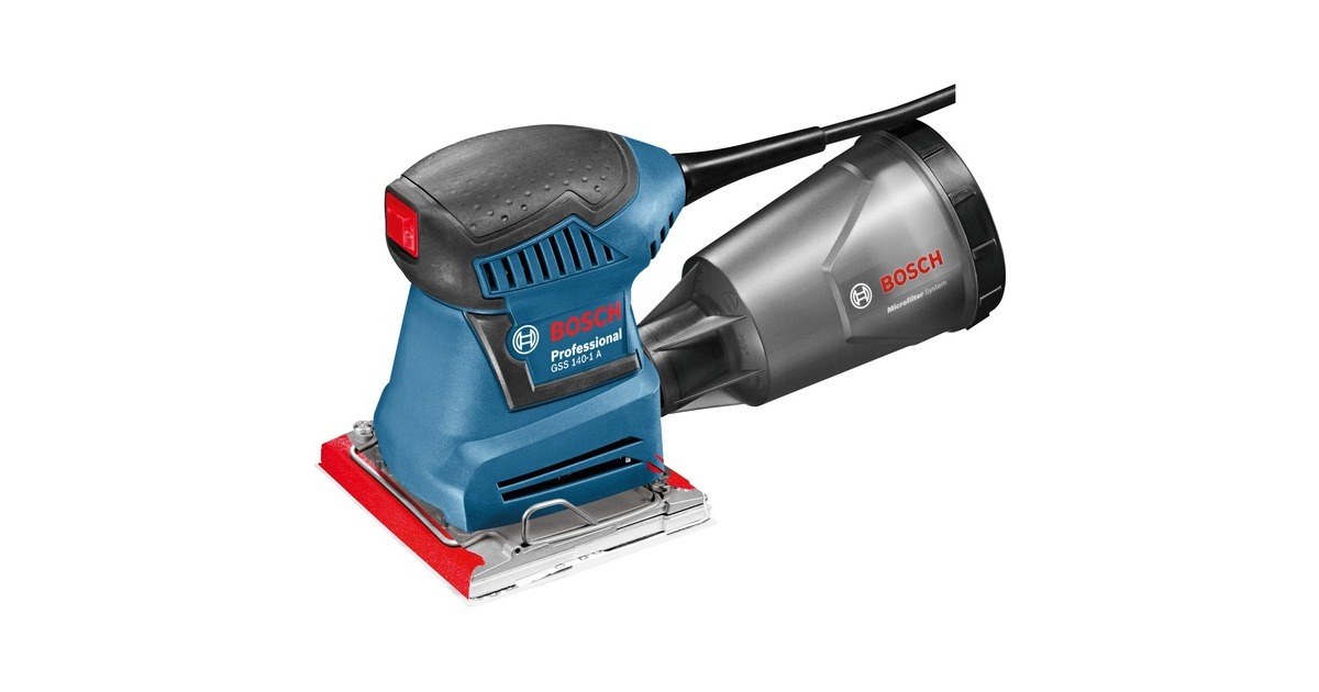 Bosch Schwingschleifer GSS 140-1 A Professional(blau/schwarz, 180 Watt) Bosch Schwingschleifer GSS 140-1 A Professional(blau/schwarz, 180 Watt)