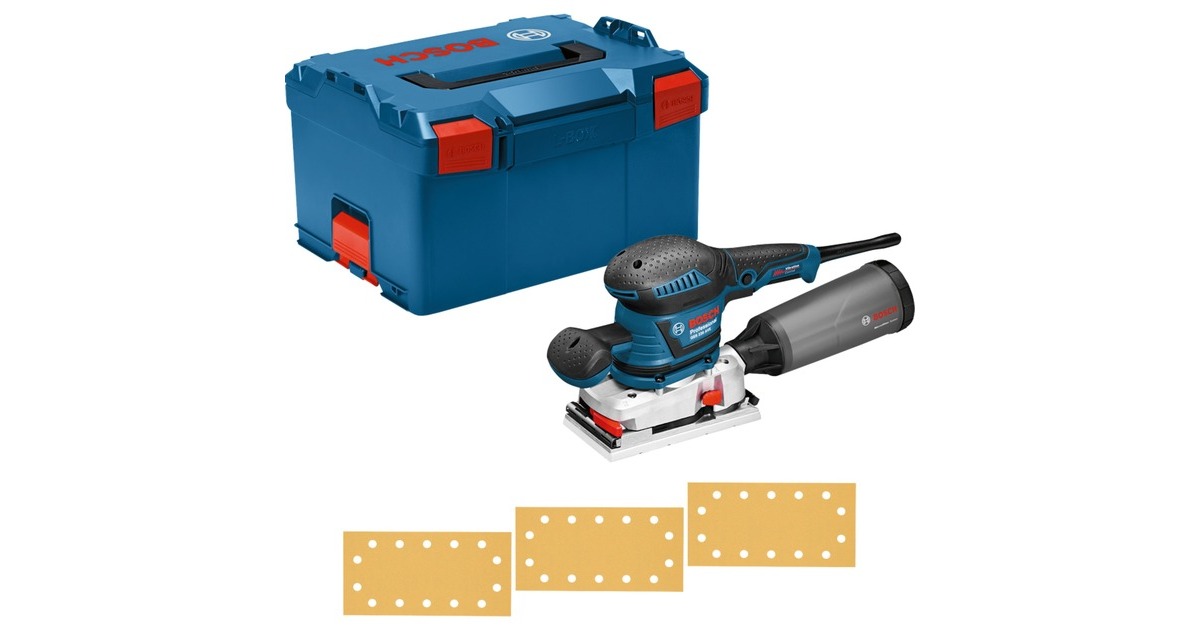 Bosch Schwingschleifer GSS 230 AVE Professional(blau, L-BOXX, 300 Watt) Bosch Schwingschleifer GSS 230 AVE Professional(blau, L-BOXX, 300 Watt)