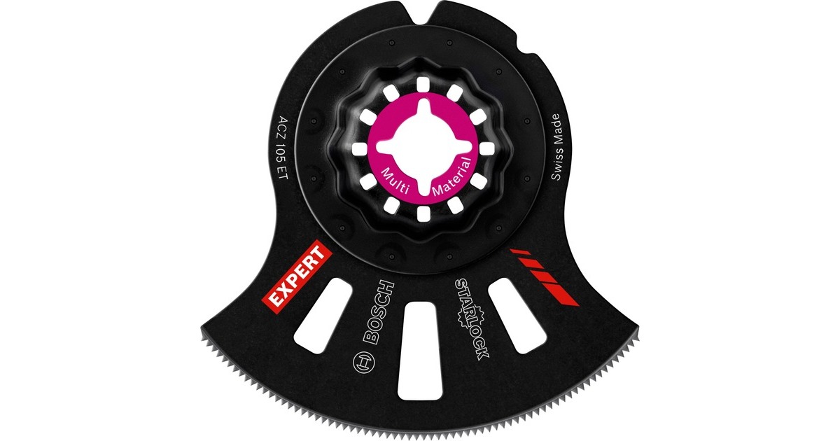 Bosch Segmentsägeblatt Expert ACZ 105 ET Multi Material, Ø 105mm(Carbide-Zähne)