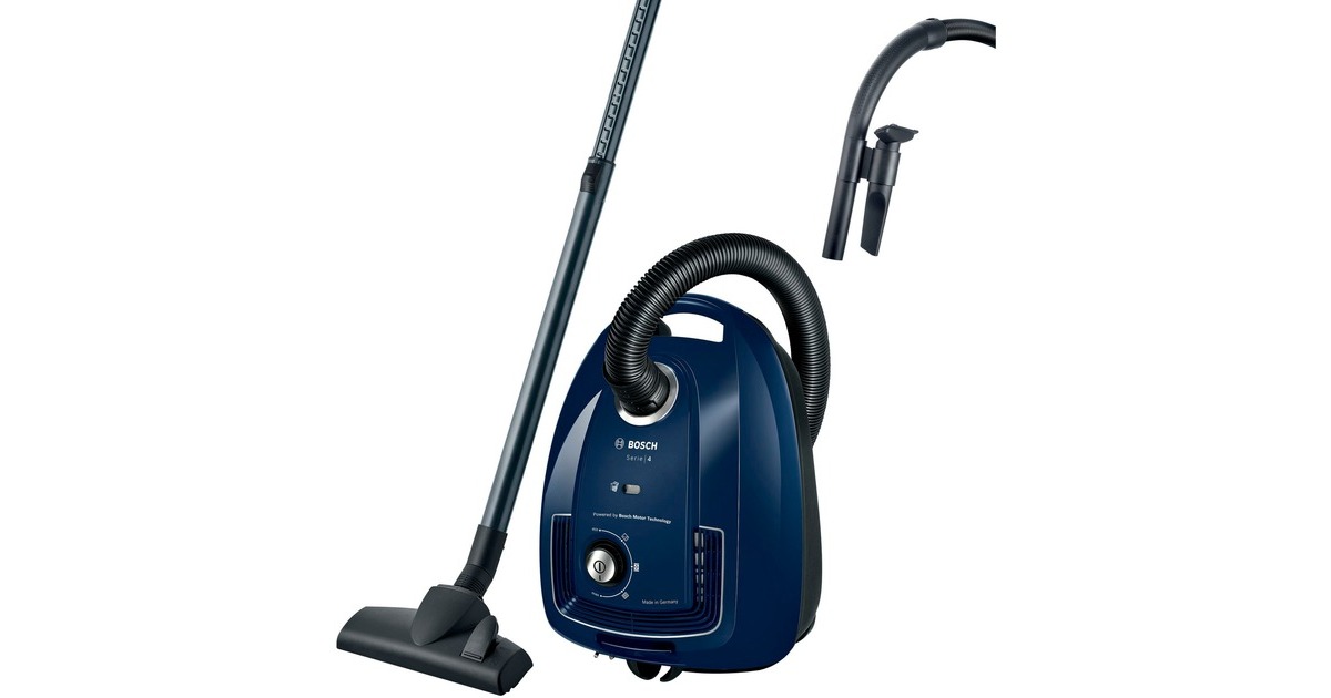 Bosch Serie | 4 BGD38BU2, Bodenstaubsauger(dunkelblau, Outlet)