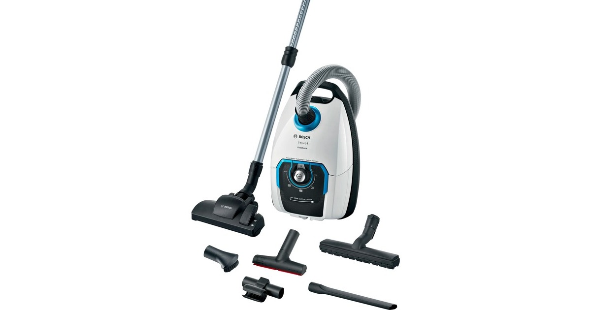 Bosch Serie | 8 BGB75XSIL, Bodenstaubsauger(weiß, ProSilence) Bosch Serie | 8 BGB75XSIL, Bodenstaubsauger(weiß, ProSilence)