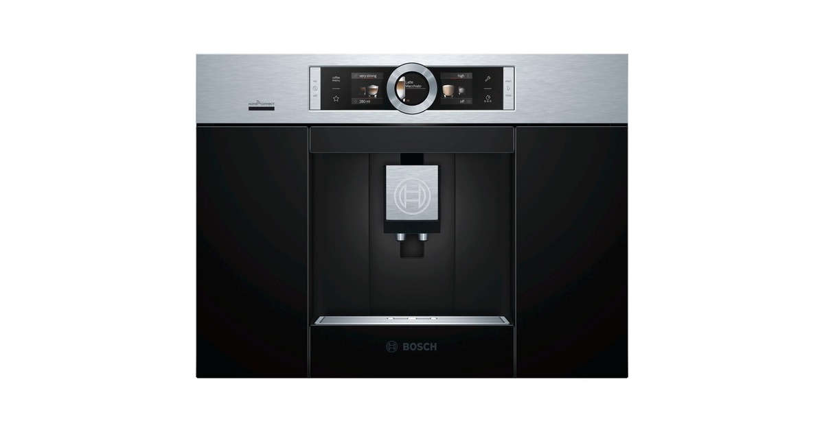 Bosch Serie | 8 CTL636ES6, Vollautomat(schwarz/edelstahl, Home Connect)