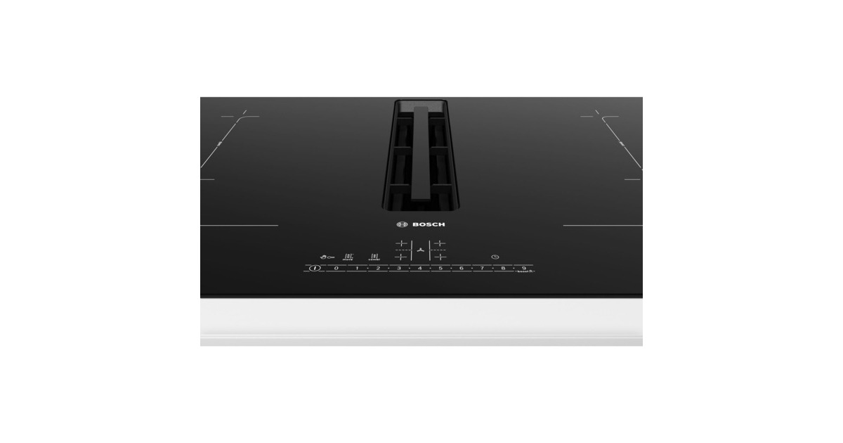 Bosch Set GA70 (HEZ9VDSB2 + PVQ811F15E), Autarkes Kochfeld(schwarz, mit integriertem Dunstabzug)